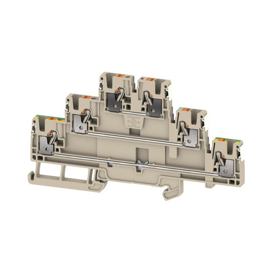 Doorvoerklem d.beige 2.5mm2 800 V 800 2757430000 VVE=50