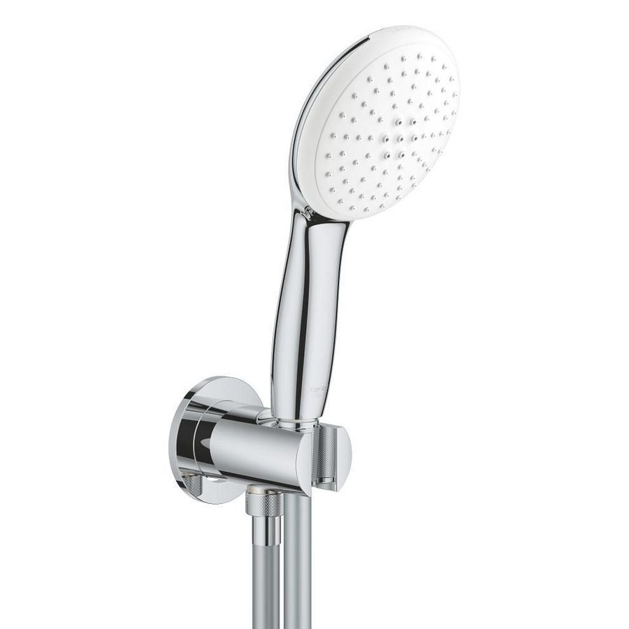 Tempesta 110 badset 3 straalsoorten 1500mm 8,0L/min. chroom incl. wandaansluitbocht (prof)