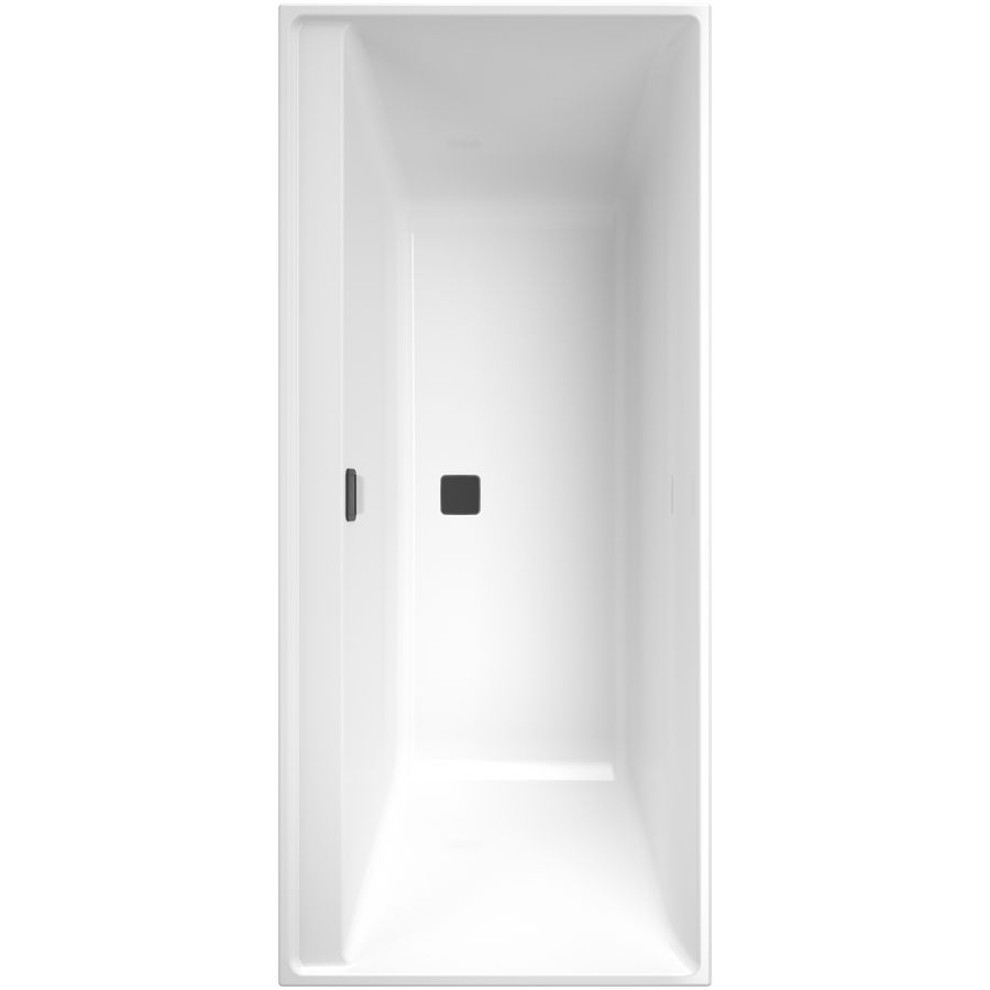 Ligbad Collaro inbouw Black Matt 170x75cm UBA170COR2NV-01