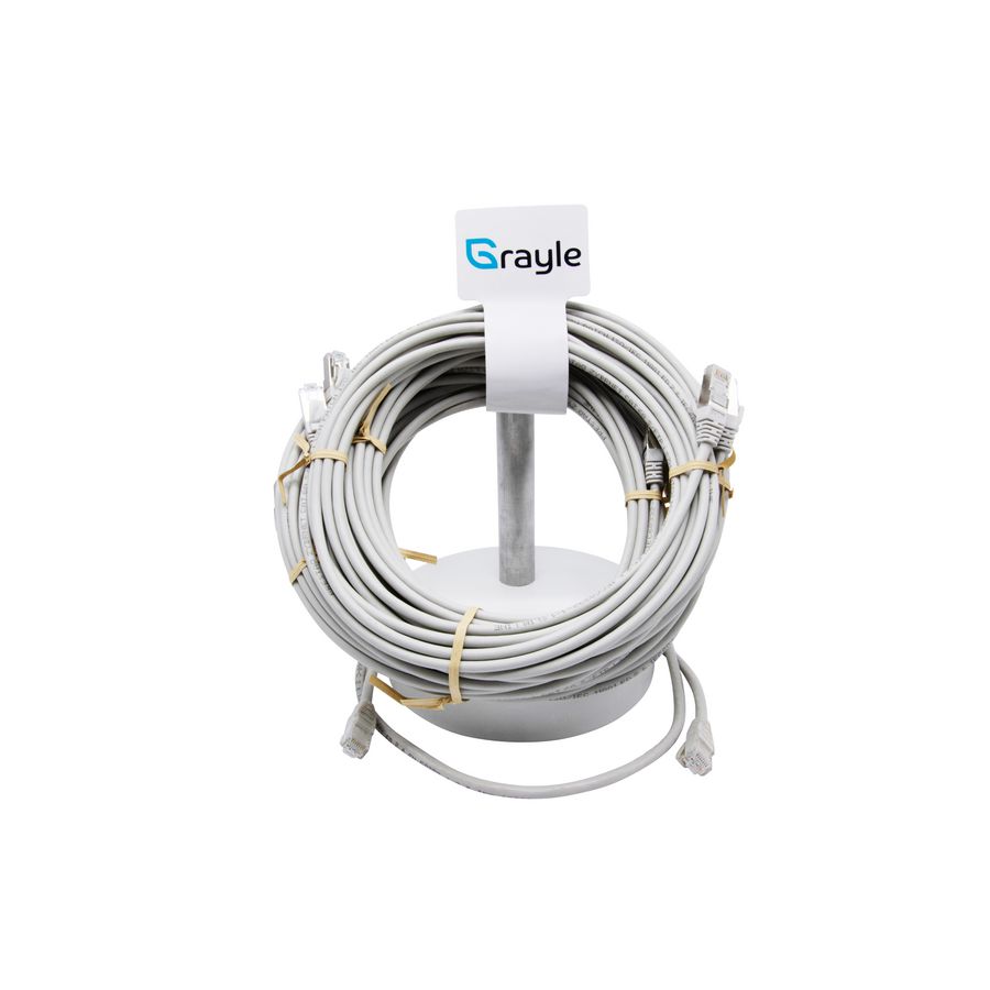 Slimline Patchkabel Cat.6A S/FTP AWG30 LSZH molded grijs 5.0