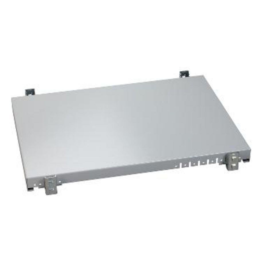 Vast legbord 19" 1U 600-800-1000mm RAL7035 Actassi