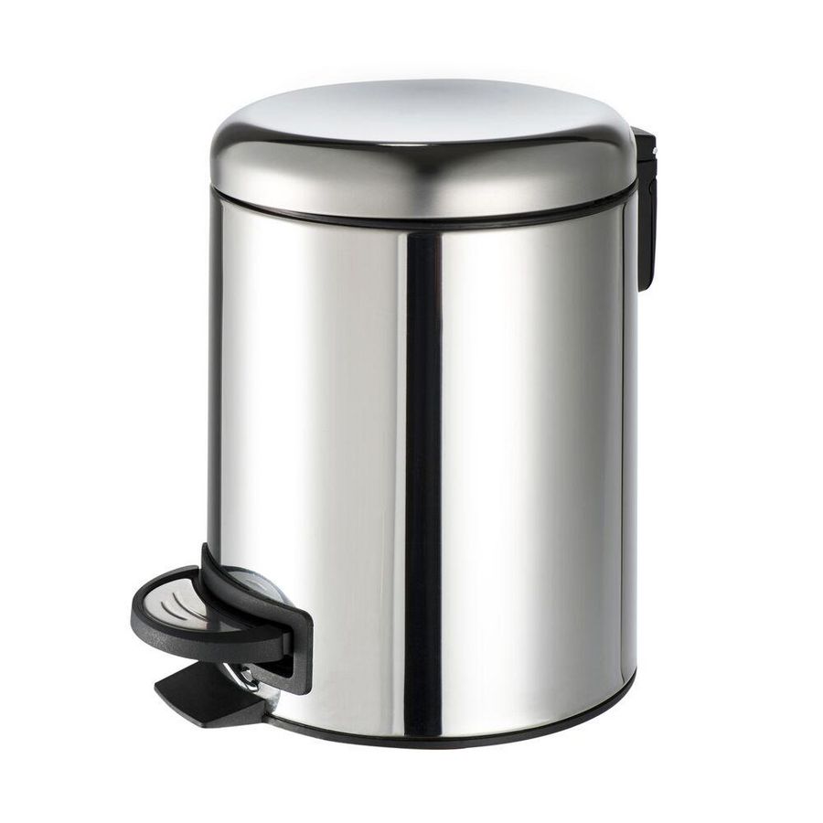 Pedaalemmer 5ltr. soft-close, RVS gepolijst HOTEL