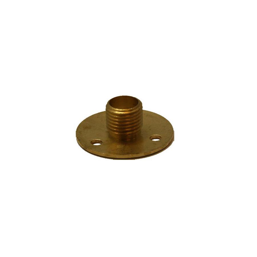 Flensnippel messing M10x1 26x10mm VVE=2000