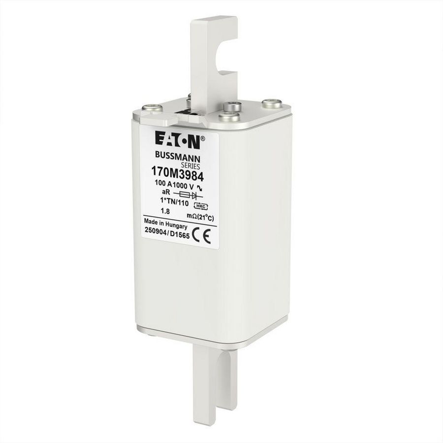 Zekering h. snelheid 100A AC 1000V 150kA compact 1 43x VVE=6