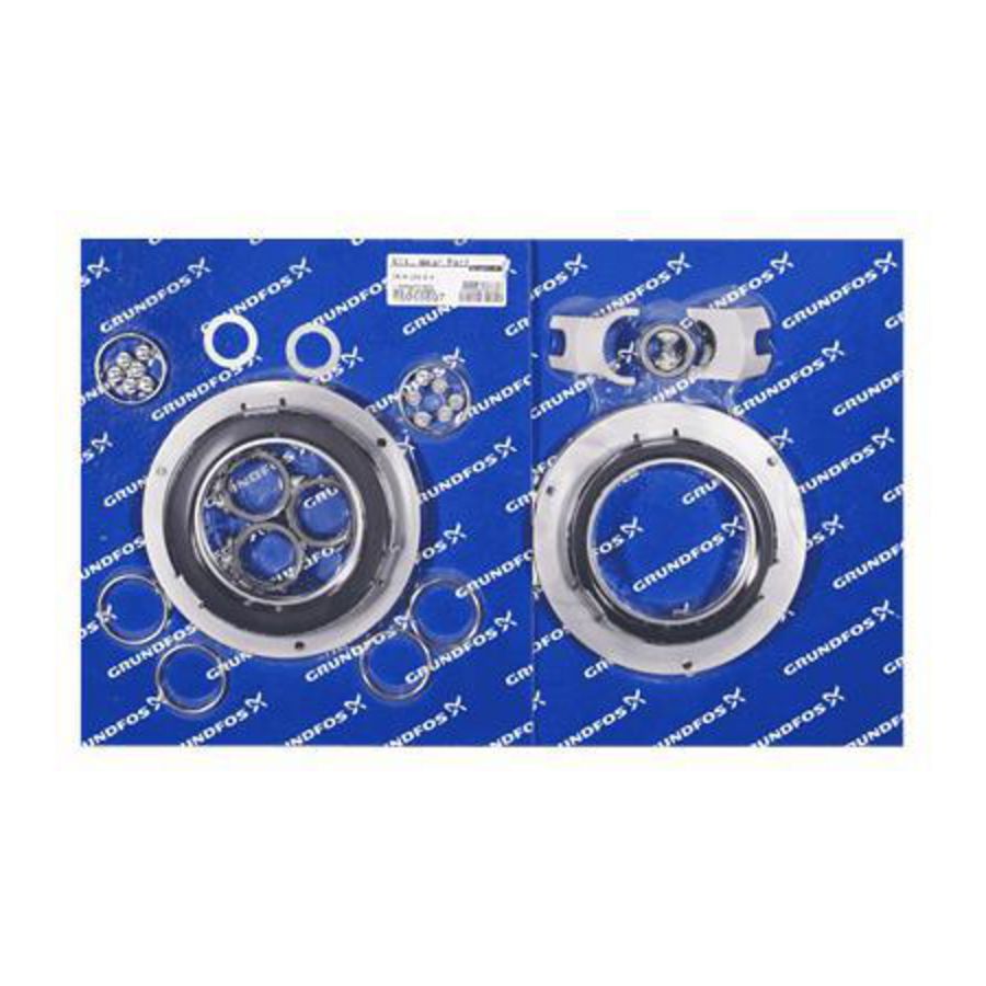 Reserve deel Rep.set CR/N 120 2-4st. slijtdelen /kit