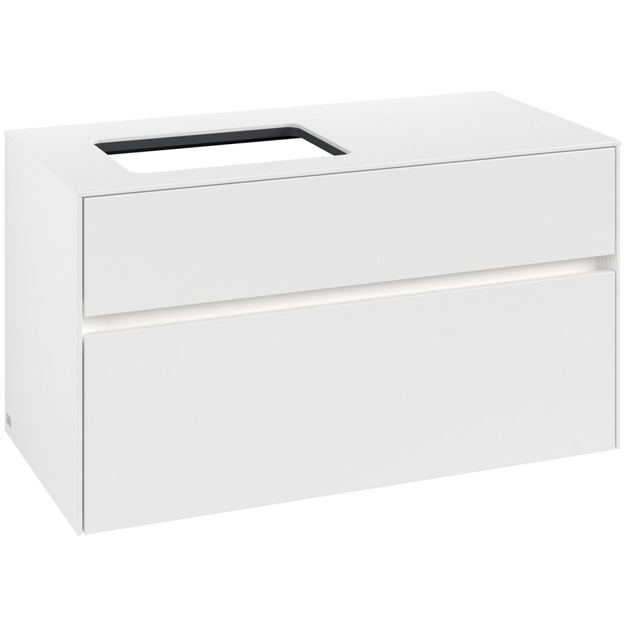 Wastafelonderkast Collaro 1000x548x500mm Wh.Matt C110B0MS