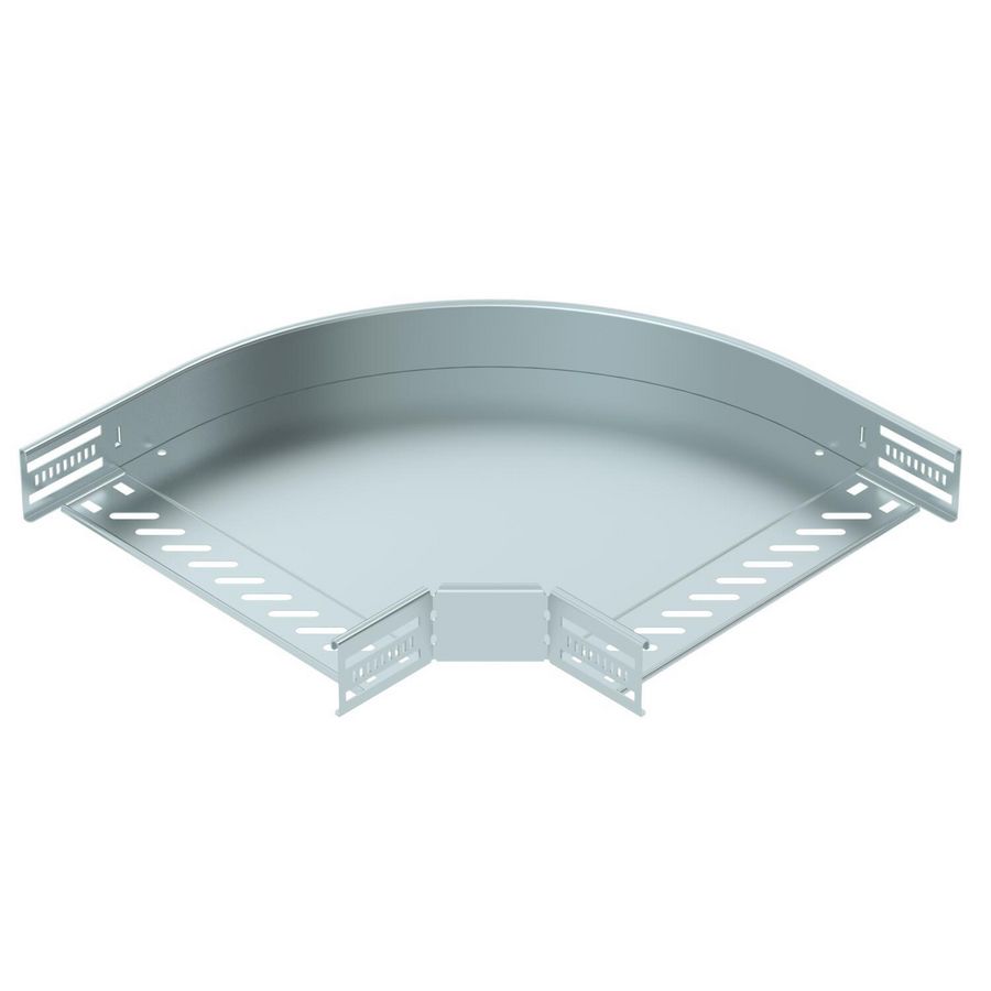 Bocht kabelgoot 90gr 60x300 staal CO2-arm