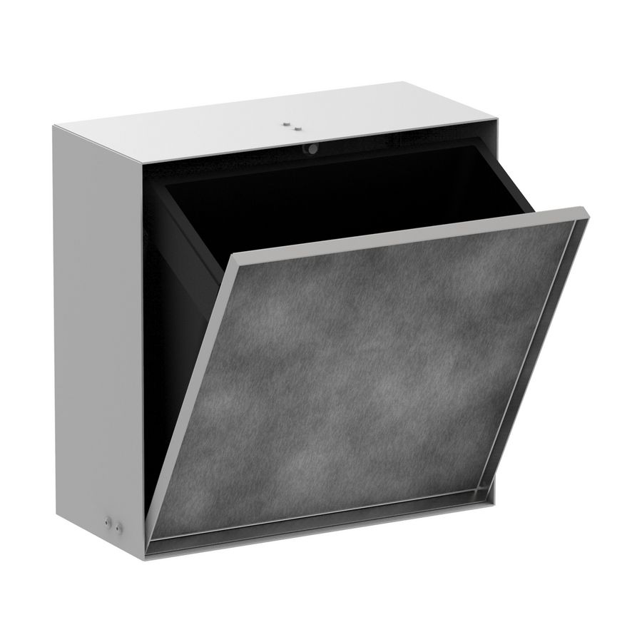 Wandbox XtraStoris afvalemmer met 300/300/140 mat wit