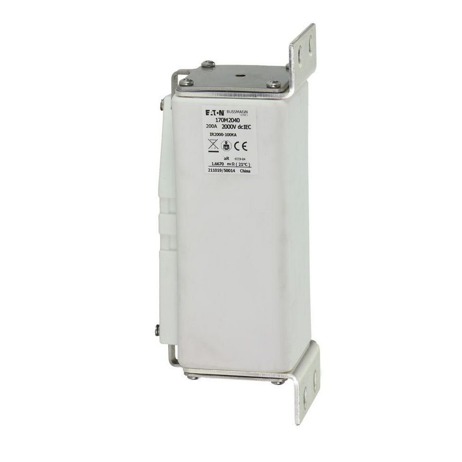 Zekering hoge snelheid 200A DC 2000V 100kA 65x89x213mm a