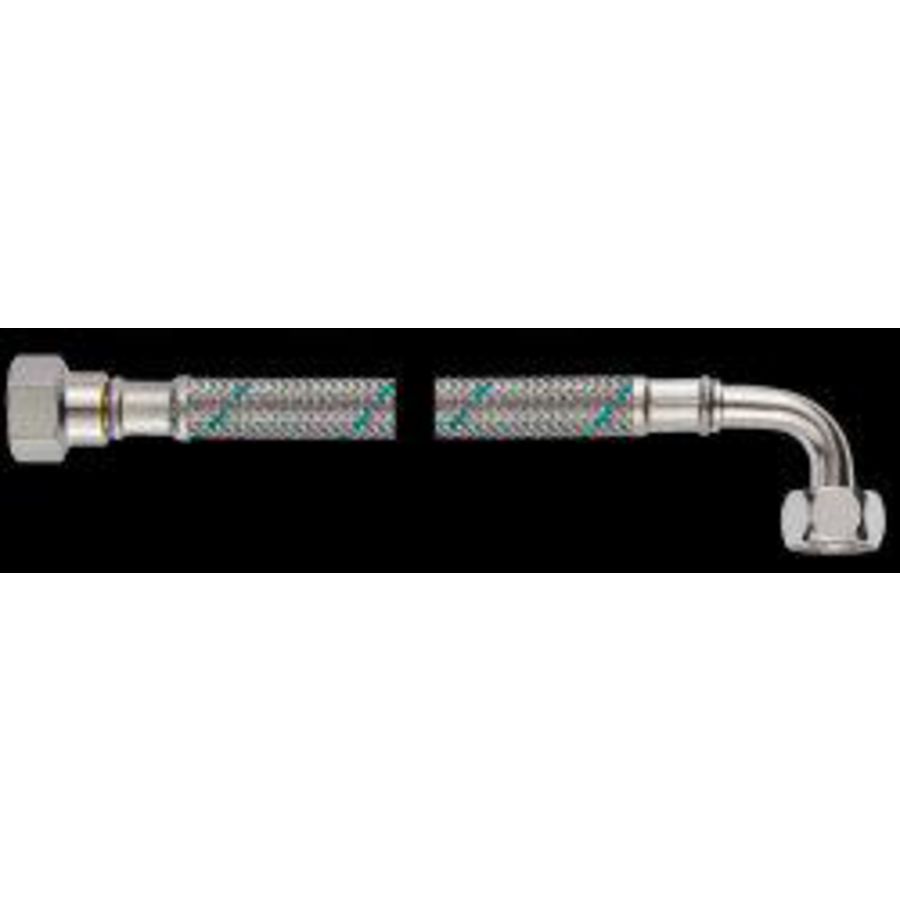 Flexibele slang DN8 draaibaar BINXBIN haaks 3/8X3/8 63425030