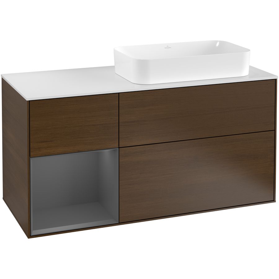 Wastafelonderkast Finion 1200x603x501mm W.Veneer G271GKGN