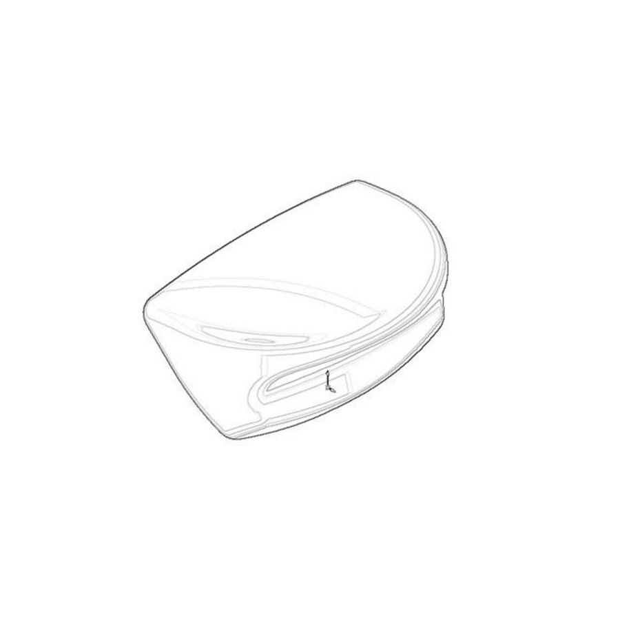 Trek aan de knop 24x17x36mm chr