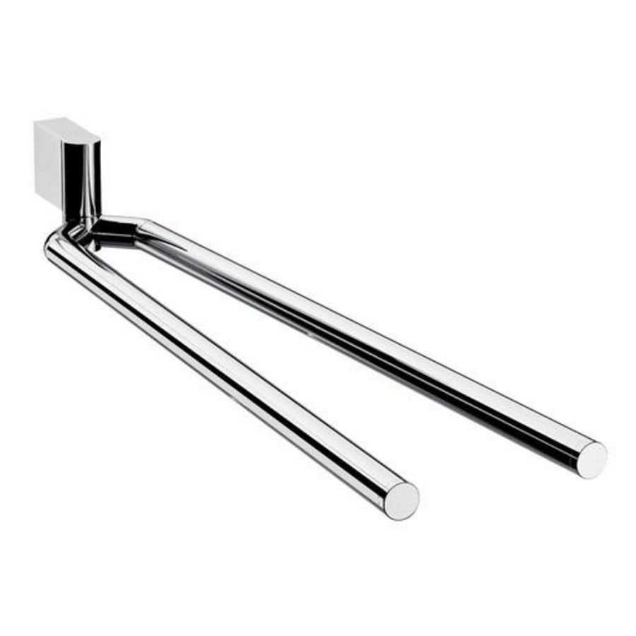 System 2 handdoekhouder 487x68mm