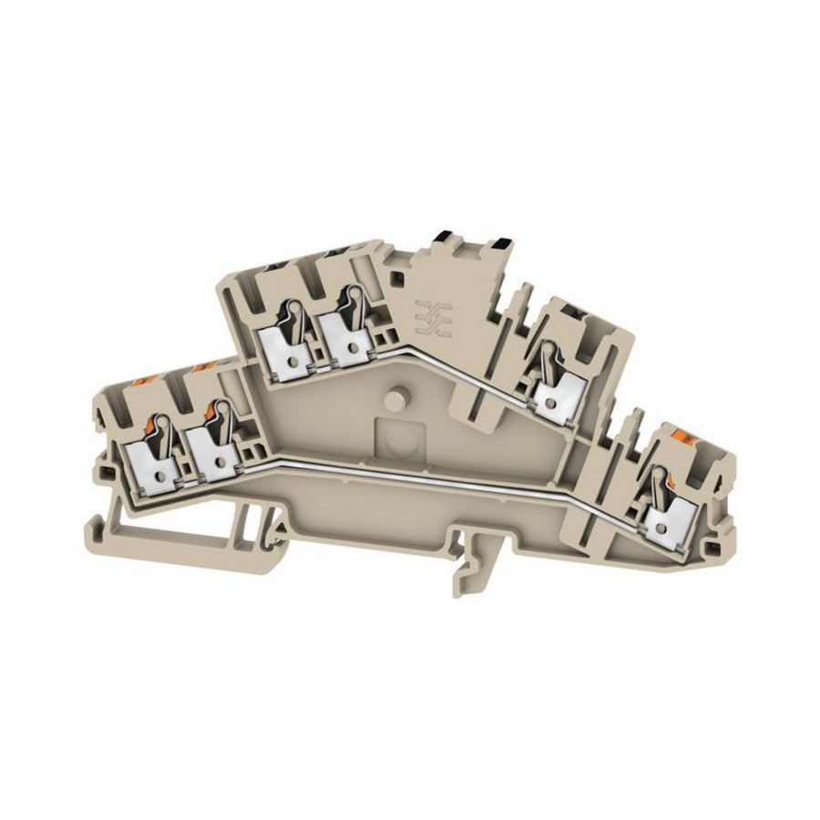 Doorvoerklem d.beige 2.5mm2 800 V 800 2766890000 VVE=50