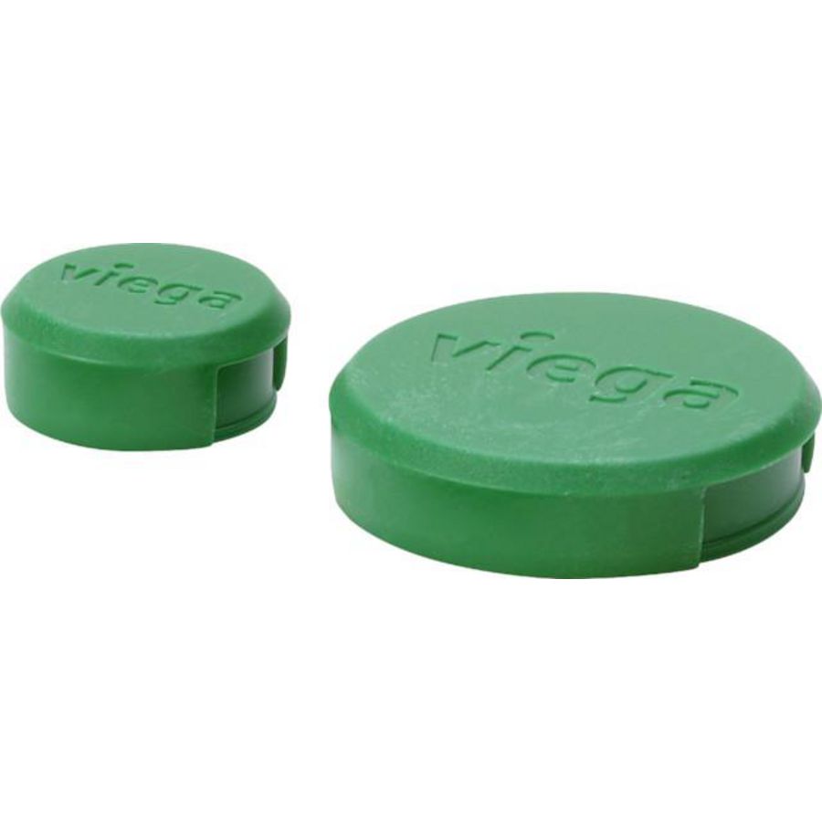 Kap DN15-20 kunststof/blauw