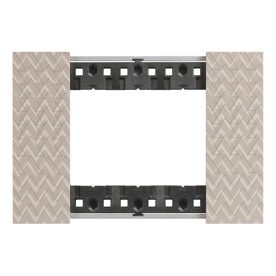 Afdekplaat 3 module optic K4703 LivingNow