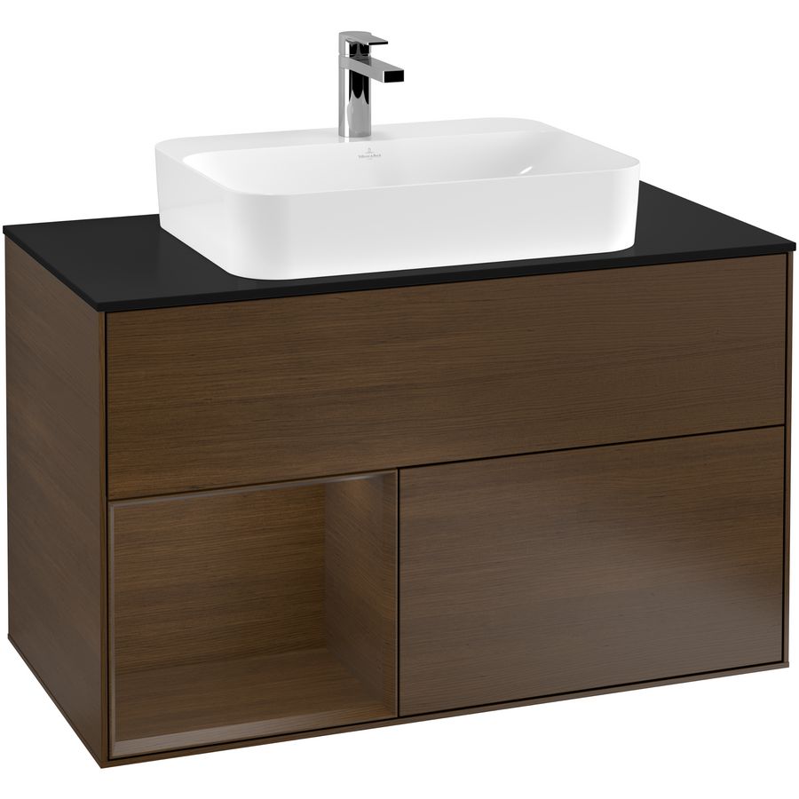 Wastafelonderkast Finion 1000x603x501mm W.Veneer G362GNGN