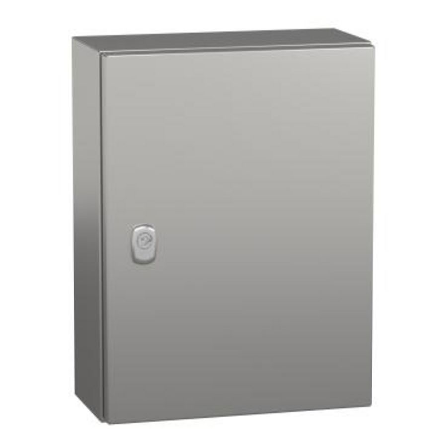 Kast Volle deur 400x300x150mm RVS 304L Scotch Br Spacial S3X
