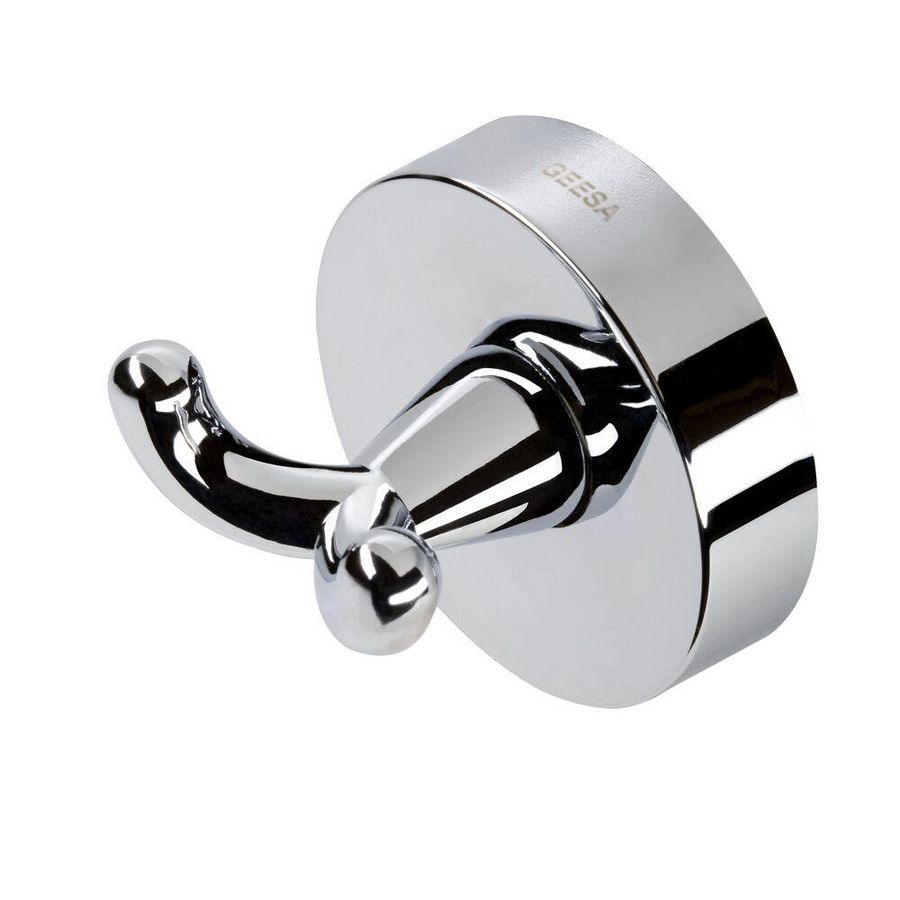 Wandhaak dubbel chroom LUNA