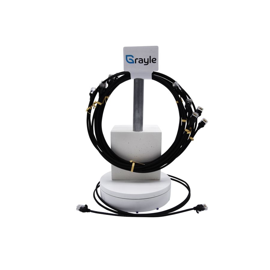 Slimline Patchkabel Cat.6A U/UTP AWG28 LSZH molded zwart 1.0