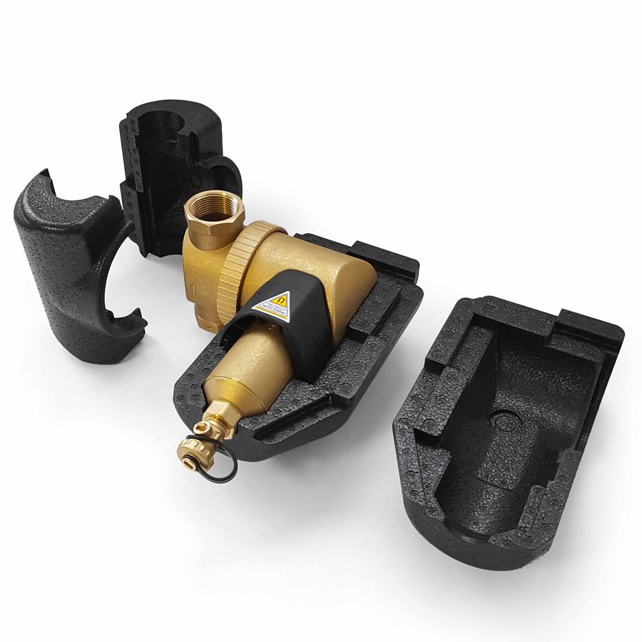 Magnetietafscheider 1.1/4"+warmte-isolatie arotherm pro/plus