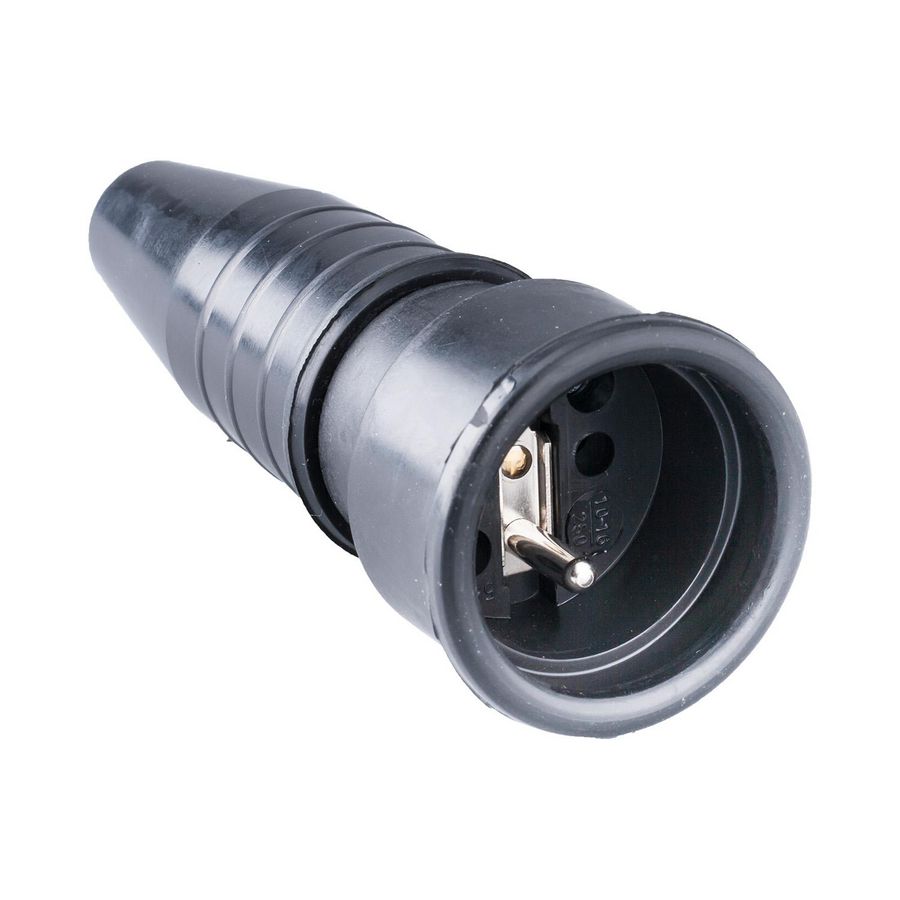 Volrubber koppelcontactstop 16A 250V penaarde VVE=10