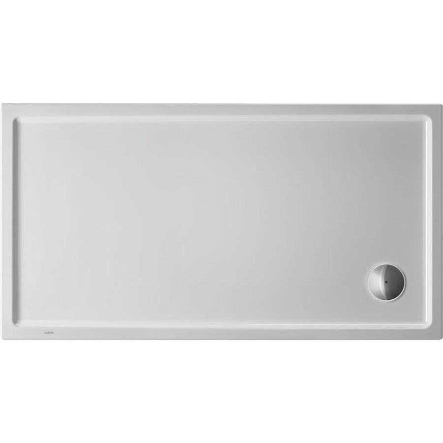 Douchebak Starck Slimline,1500x90 0mm, wit, rechthoek, Antis