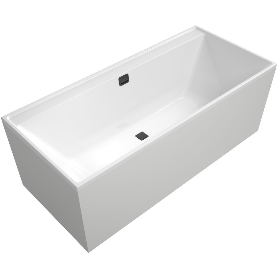 Ligbad Collaro inbouw Black Matt 180x80cm UBA180COR2NV-01