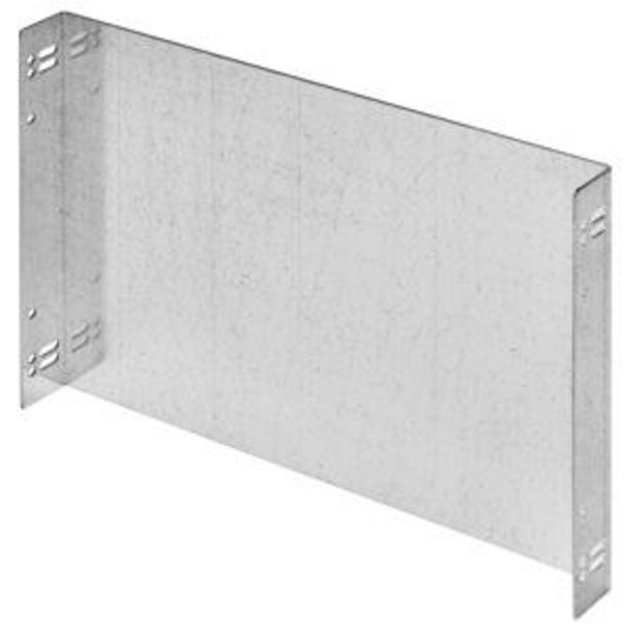 BLANCO STAALPLAAT - 2 MODULE HOOG - 12 MODULE