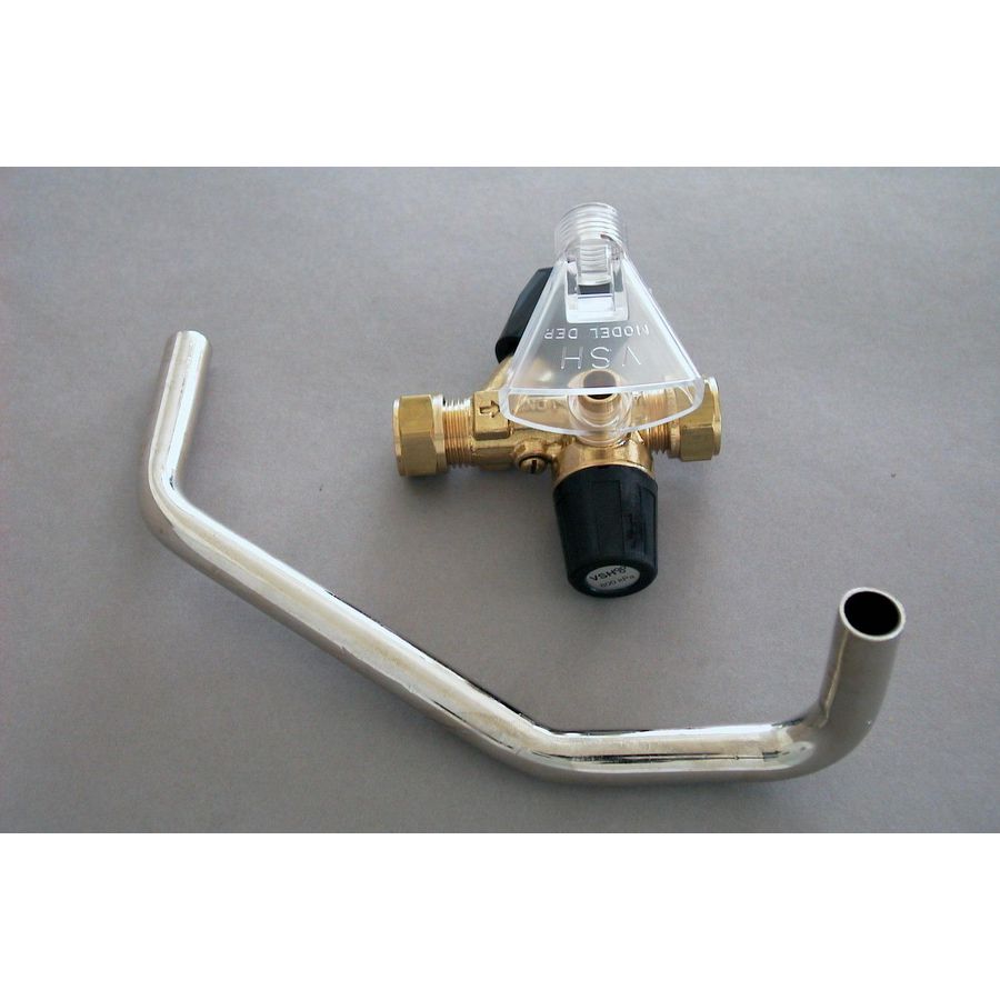 Koudwaterpijp incl comb. 73607