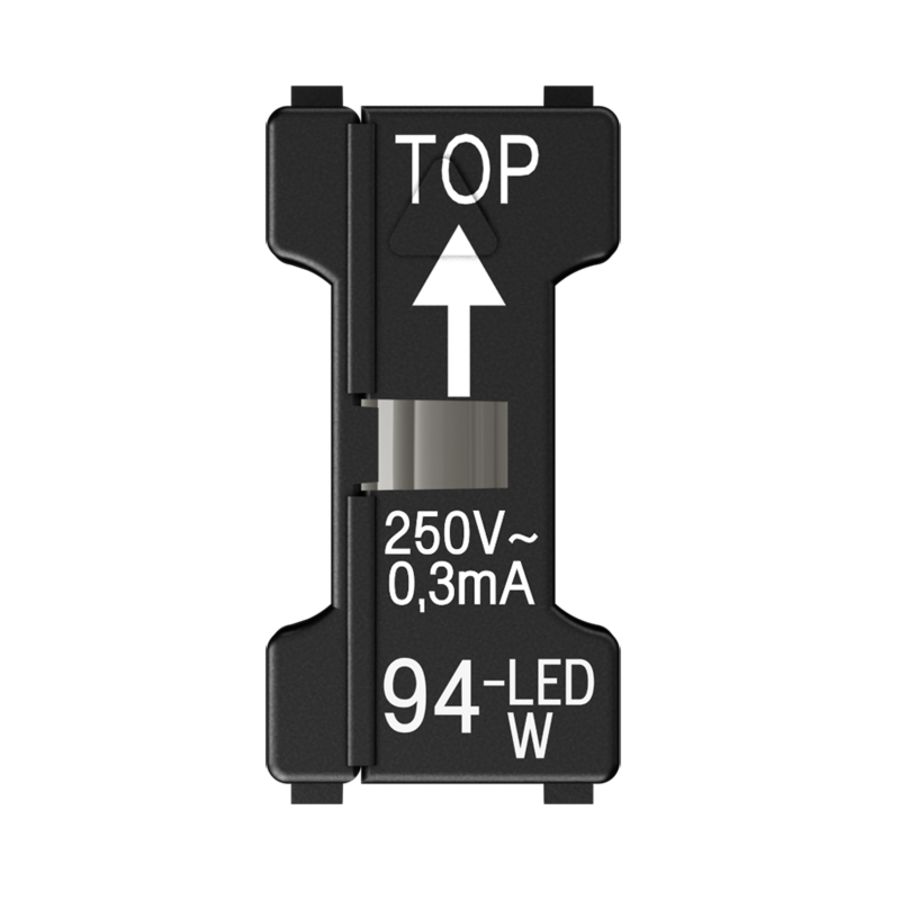 LED opsteeklampje wit 110-250 V. 1,1mA