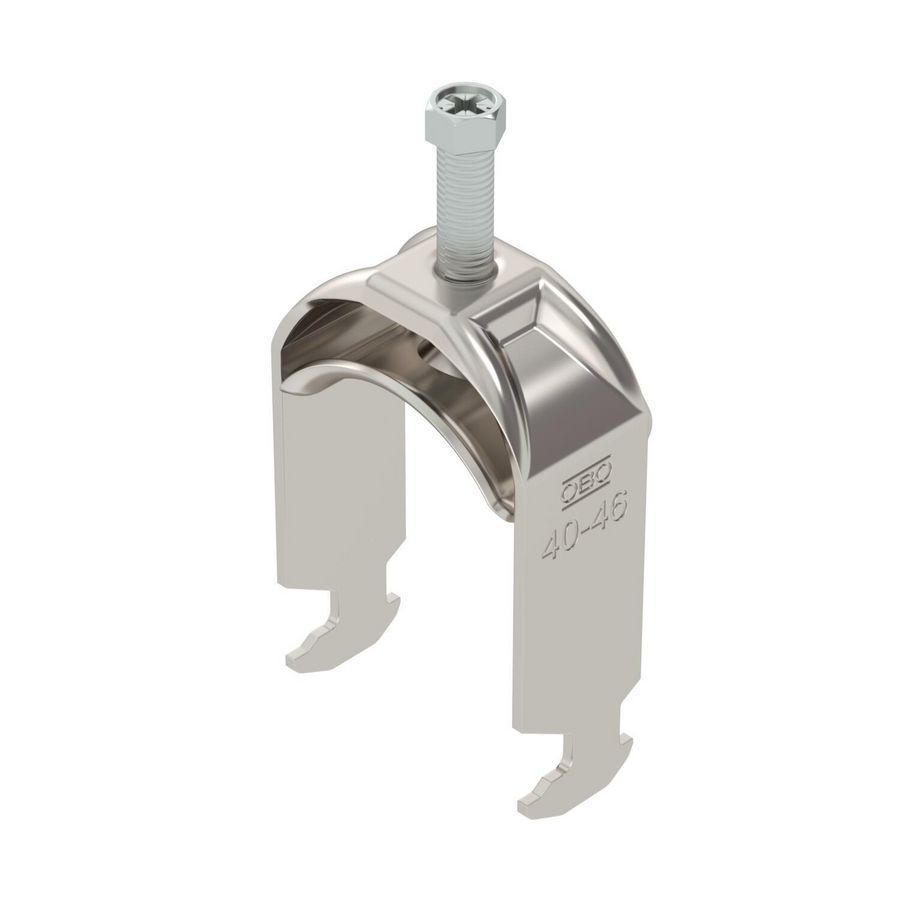 Beugelklem 2056 40-46mm RVS A4 1.4571 blank VVE=100