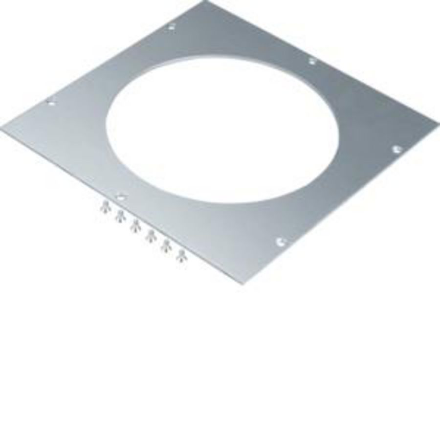 Montagedeksel voor UD grootte 2 gestanst R06 rond 215mm