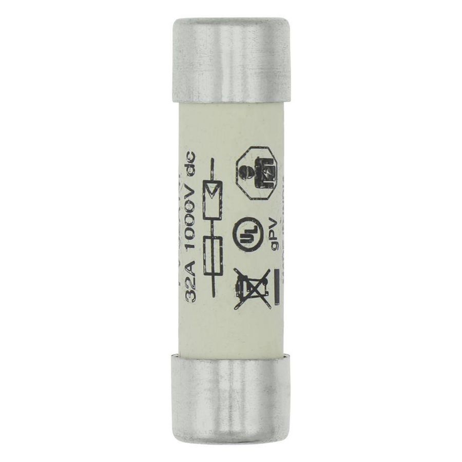 Zekering hoge snelheid 32A DC 1000V 30kA 60269-6 A 1 VVE=10
