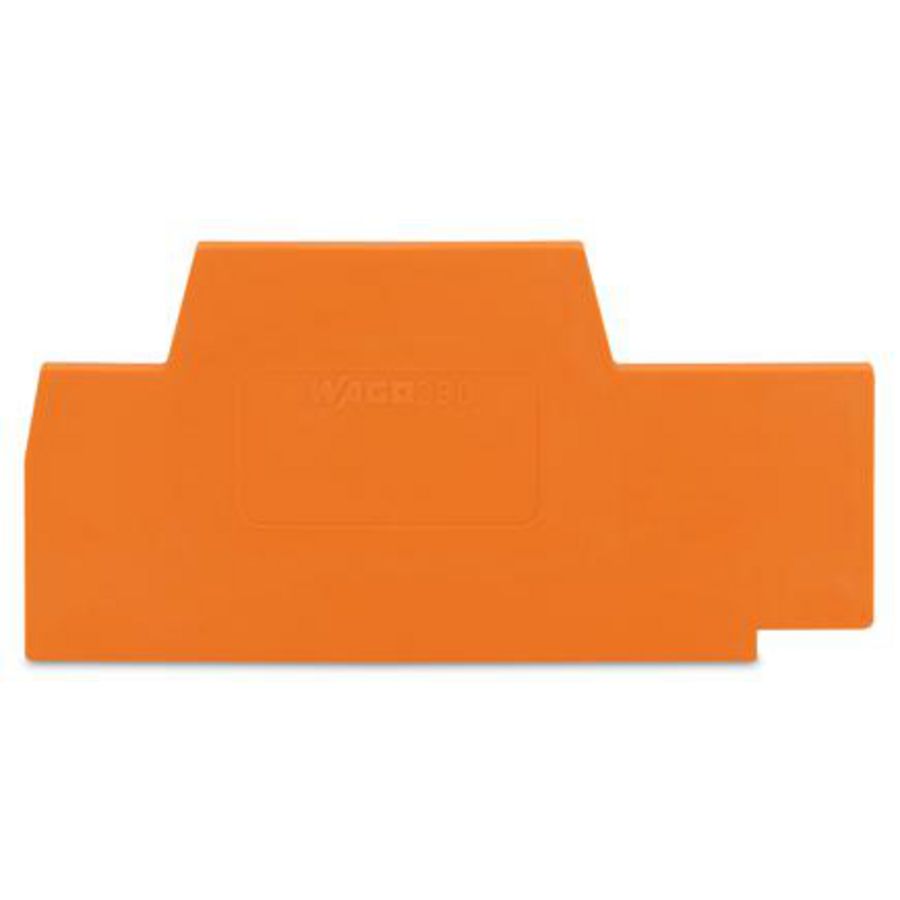 Afsluit-+tussenplaat 2,5mm oranje 280-343 VVE=25