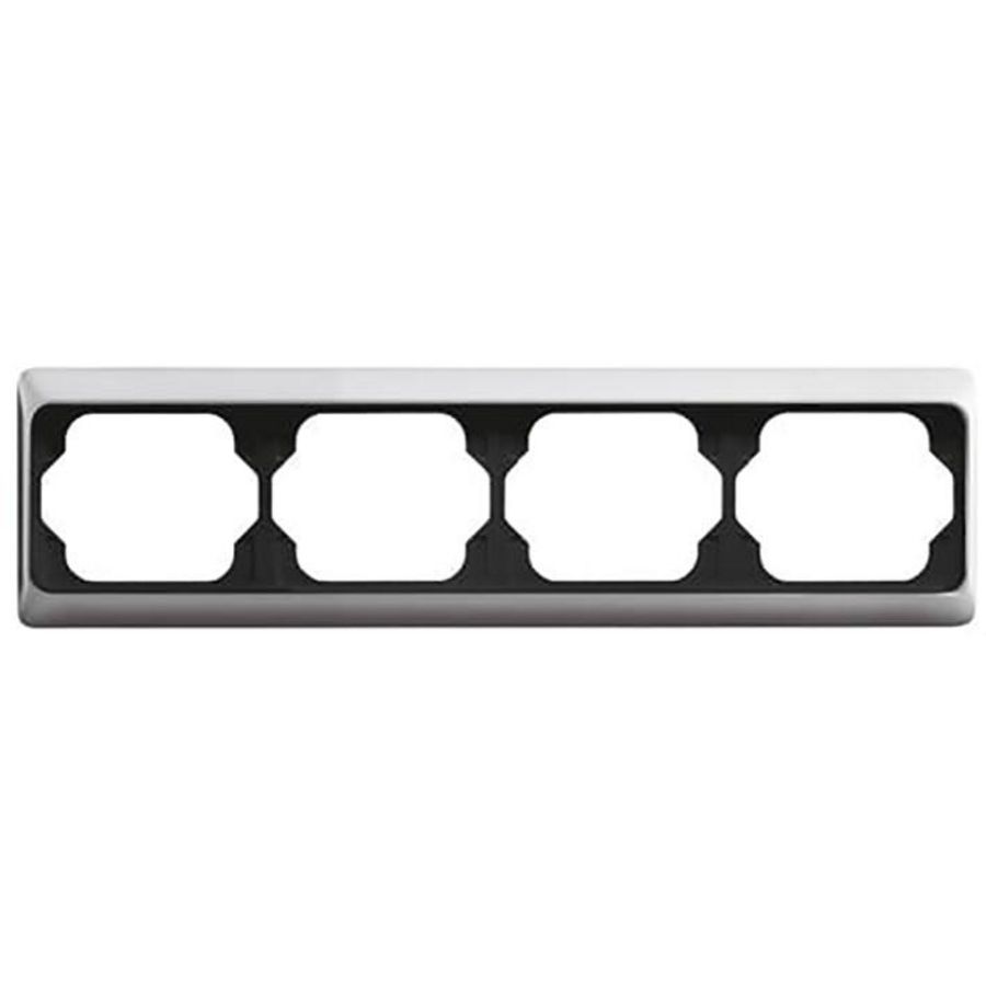 Afdekraam hoekig 4v hor a-titanium (1724 KA-266)