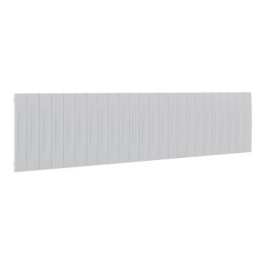 Set a 10st. Dekselstrip Prisma XS Grijs RAL9002