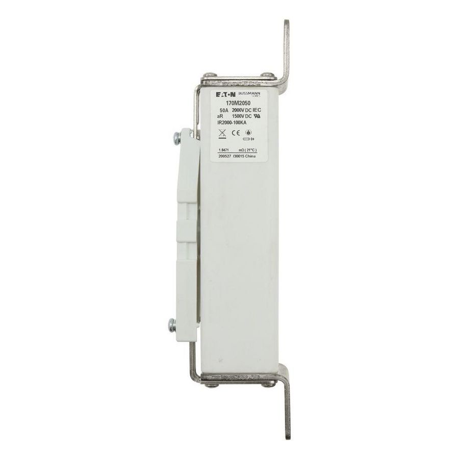 Zekering hoge snelheid 50A DC 2000V 100kA 39x66x216mm aR