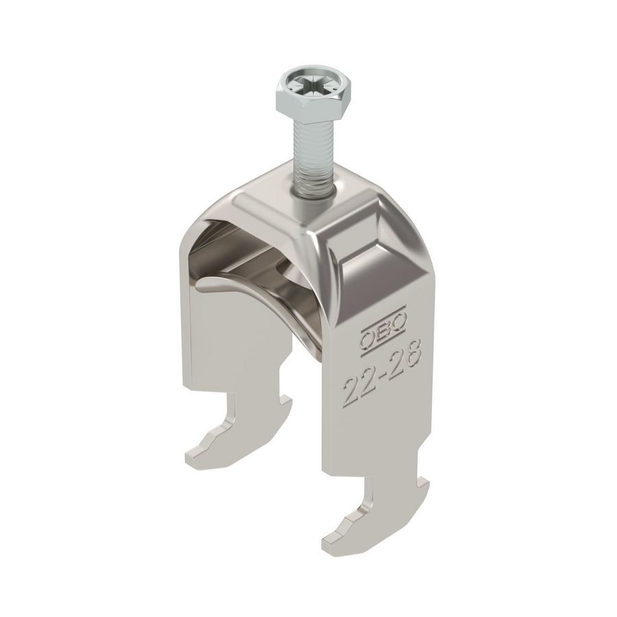 Beugelklem 2056 22-28mm RVS A4 1.4571 blank VVE=100