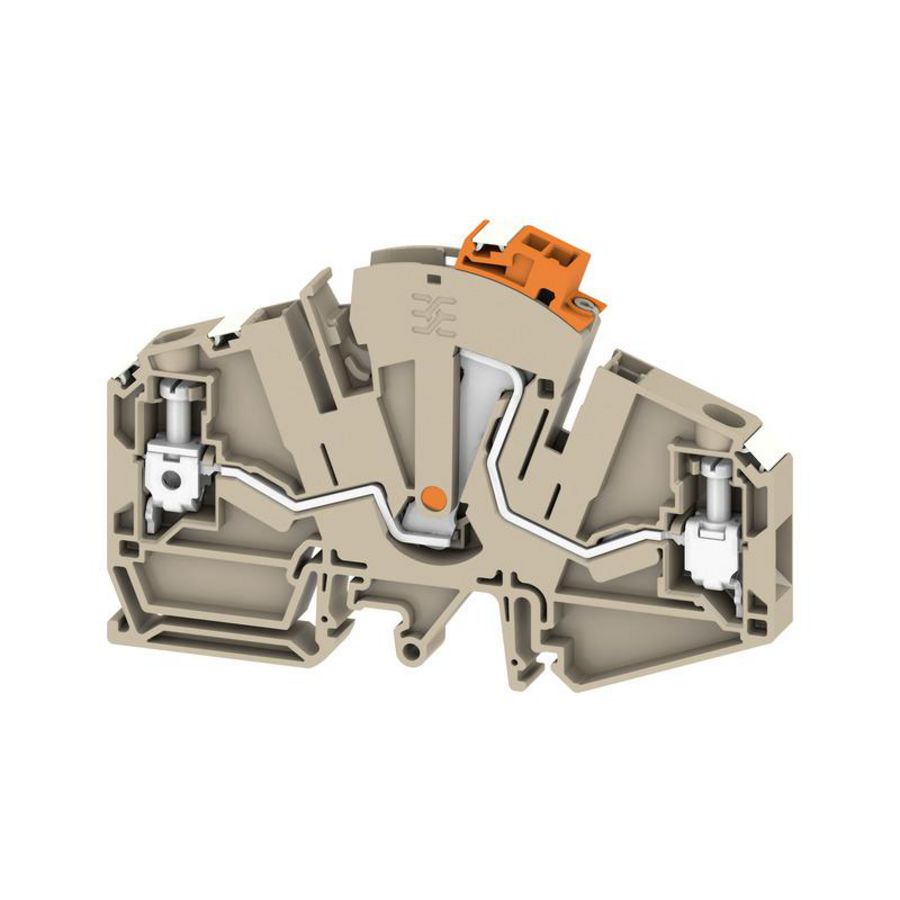 Scheidingsklem d.beige 6mm2 30 A 5 VVE=50
