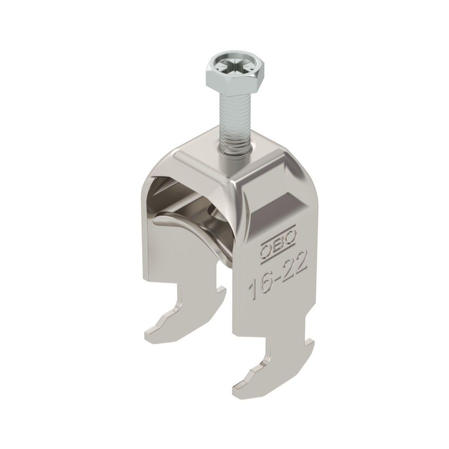 Beugelklem 2056 16-22mm RVS A4 1.4571 blank VVE=100