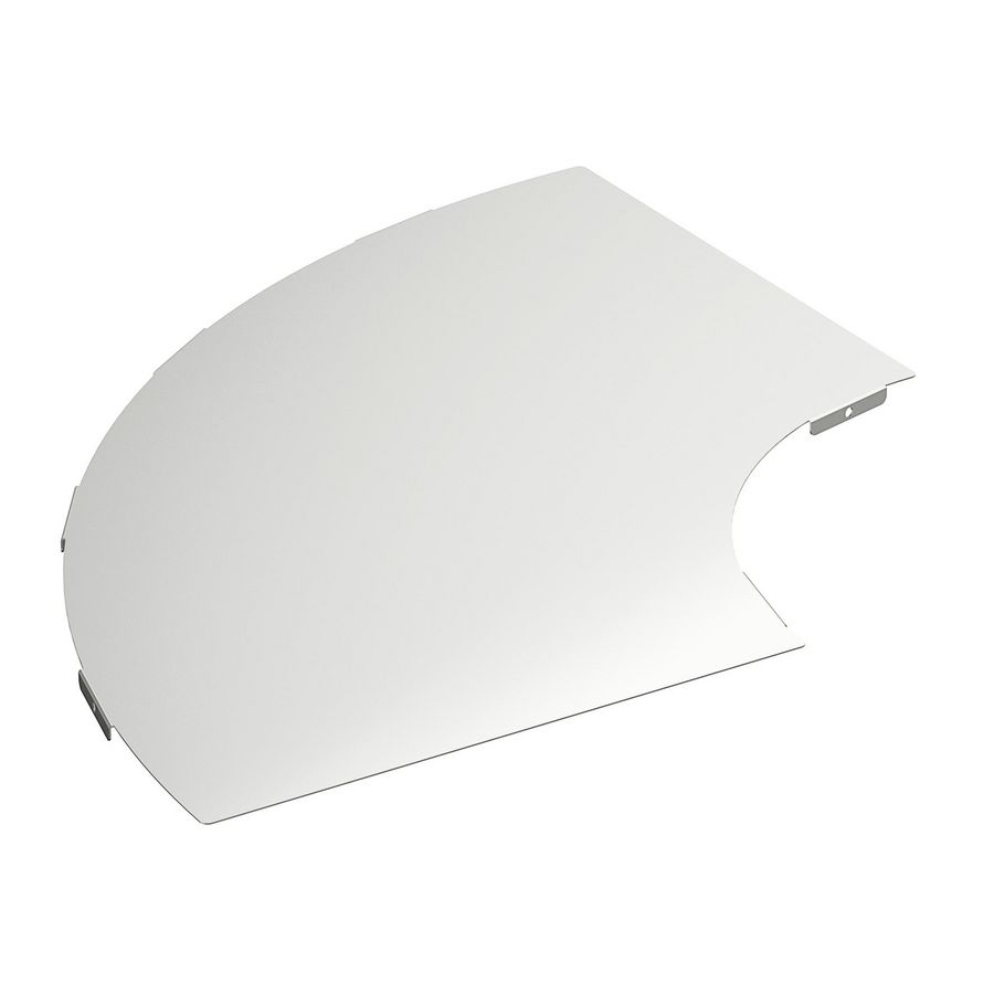 Deksel bocht 90° 200mm rvs AISI316L