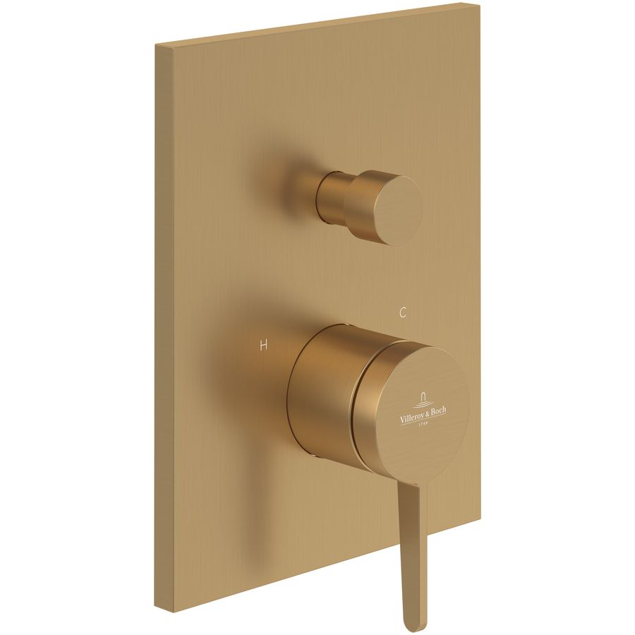 Eengreeps inbouwkraan Conum Brushed Gold TVT12700100076