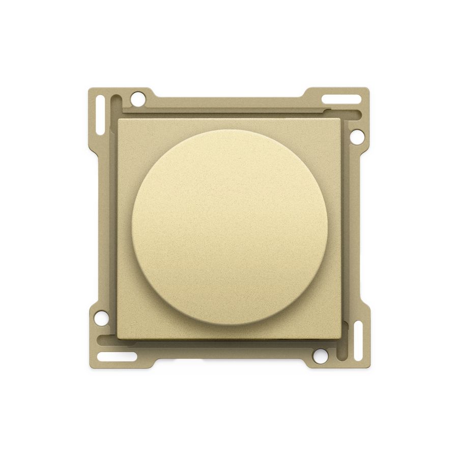 Afwerkingsset draaiknopdimmer/snelh.reg. incl. draaikn gold