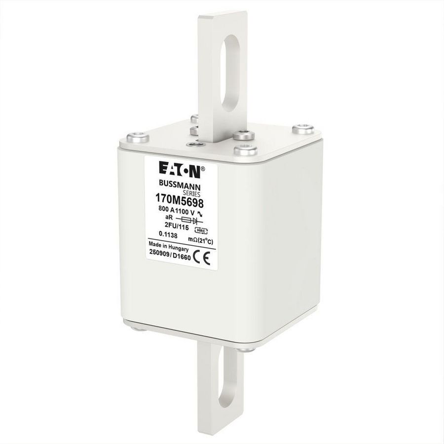 Zekering hoge snelheid 800A AC 1100V 100kA 2 61x77x1 VVE=3