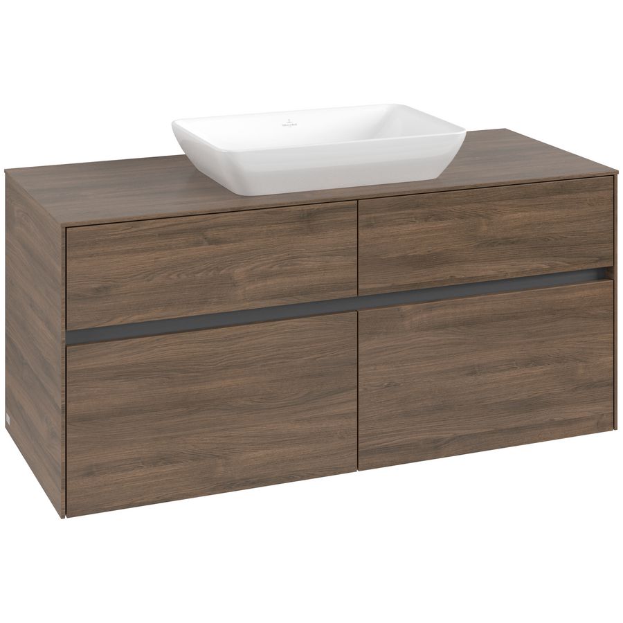 Wastafelonderkast Collaro 1200x548x500mm Ariz.Oak C11200VH