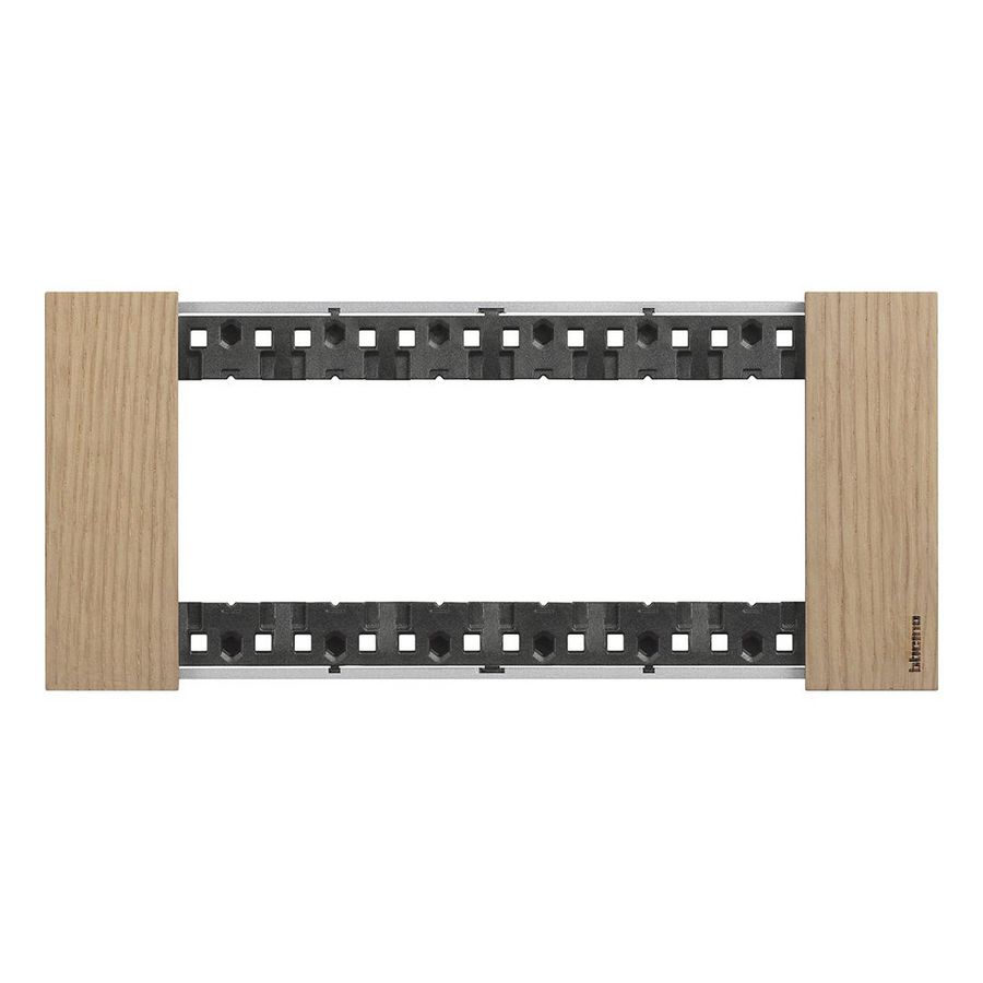 Afdekplaat 6 module oak K4706 LivingNow