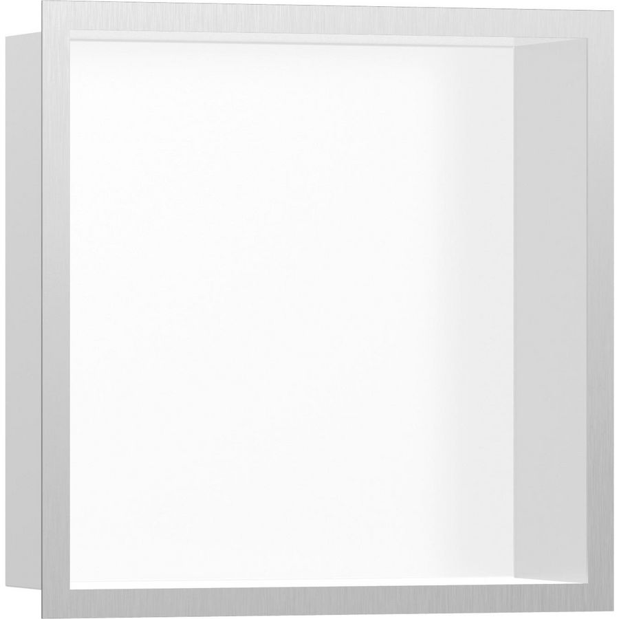 Wandbox XtraStoris wit 300/300/100 Stainless Steel