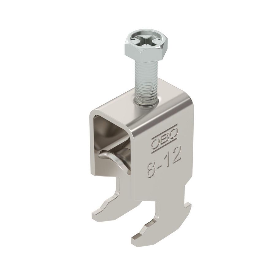 Beugelklem 2056 8-12mm RVS A4 1.4571 blank VVE=100