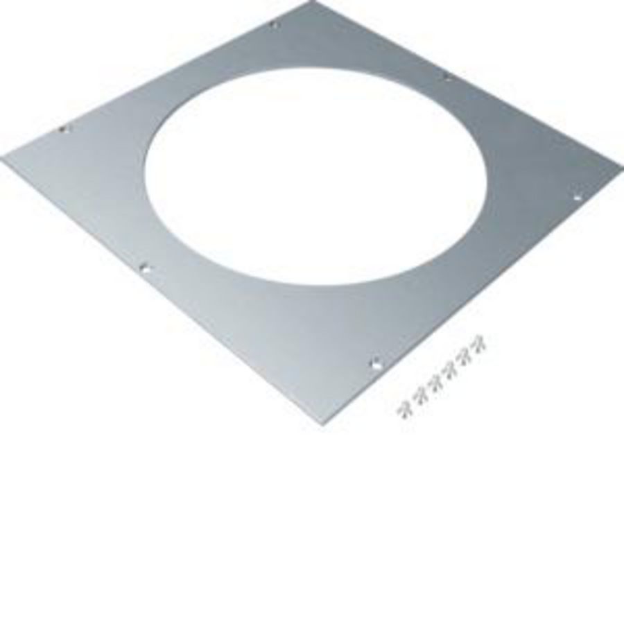 Montagedeksel voor UD grootte 3 gestanst R10 rond 275mm
